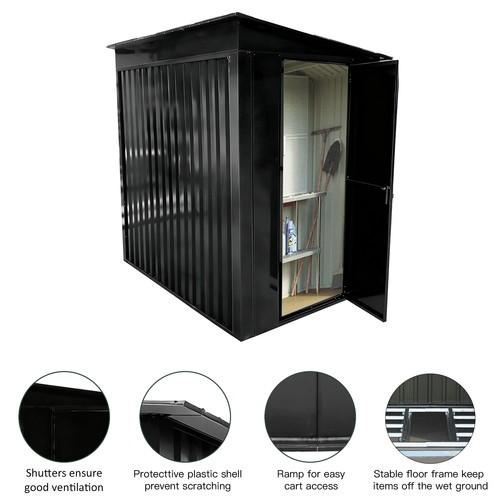 Metal shed 6x4ft - metal,