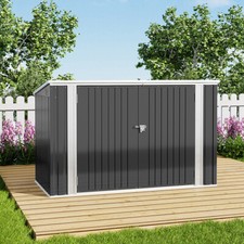 Outdoor Lockable Bicycle Shed