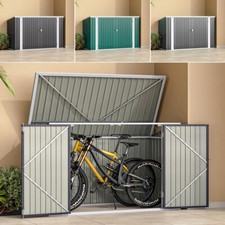 Outdoor Lockable Bicycle Shed