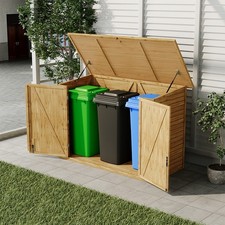 Triple Wheelie Bin Storage