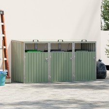 Outside Triple Wheelie Bin