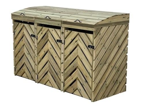 Wheelie bin storage - bin, shed