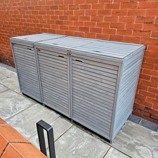Large Grey Wooden Outdoor