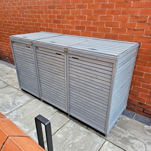 Large grey wooden outdoor - wooden,
