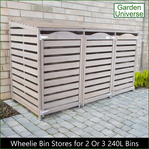 Wheelie bin storage unit - storage,