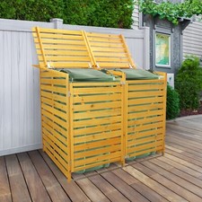 Wheelie Bin Storage Double