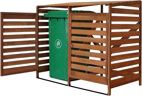 Double wheelie bin storage - bin, 2