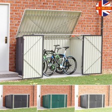 Outdoor Lockable Bicycle Shed