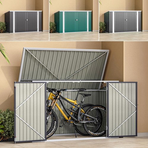 Storage shed wheelie bin - wheelie, store